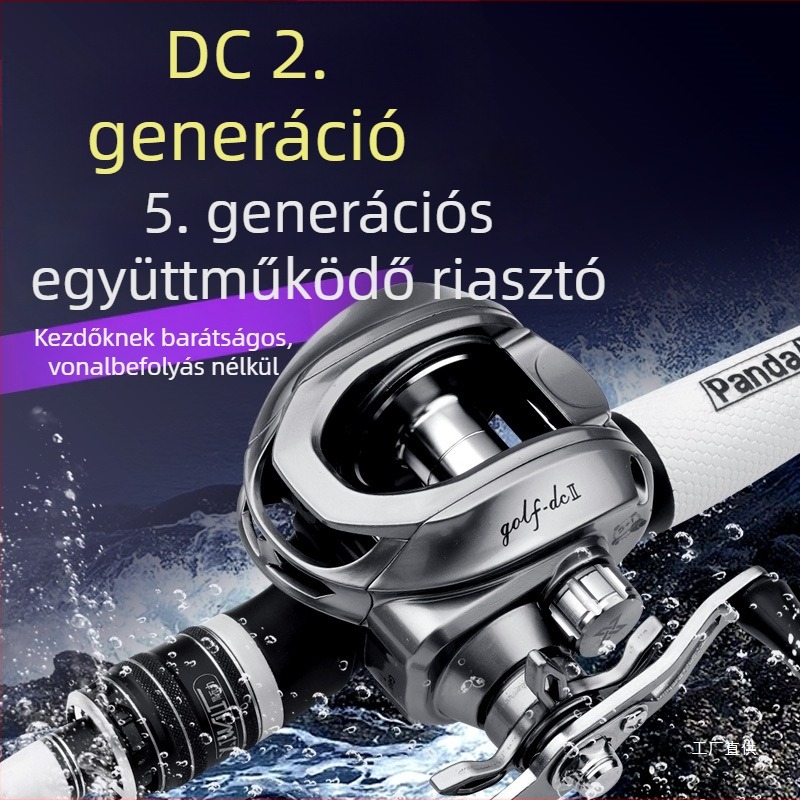 Spinning orsó mikro csalira DC fékerendszerrel, ultrakönnyű, hosszú dobás, csepp alakú kialakítás