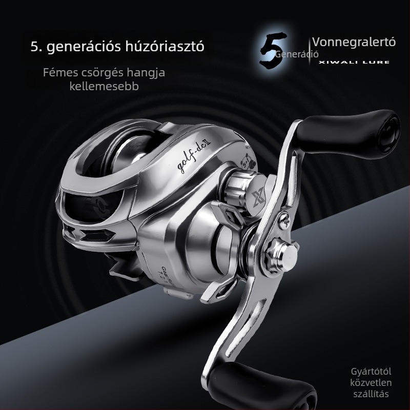 Spinning orsó mikro csalira DC fékerendszerrel, ultrakönnyű, hosszú dobás, csepp alakú kialakítás