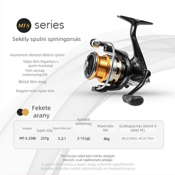 FishMX Spinning orsó – könnyű kivitel, ferde orsó, hosszú dobások
