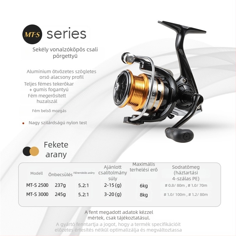 FishMX Spinning orsó – könnyű kivitel, ferde orsó, hosszú dobások