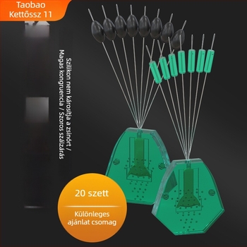 Space Bean csalihalhoz zárógyöngy – prémium gumi-szilíkon, csúszó zárómechanizmus, új modell