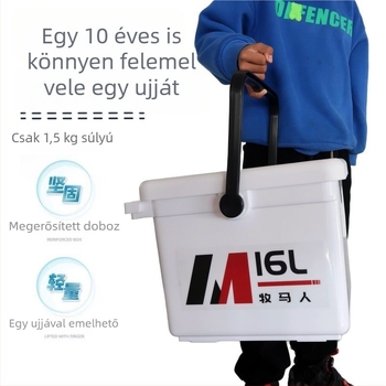 Wrangler horgász doboz - 12–20 l, műanyag