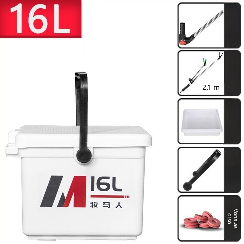 Wrangler horgász doboz - 12–20 l, műanyag