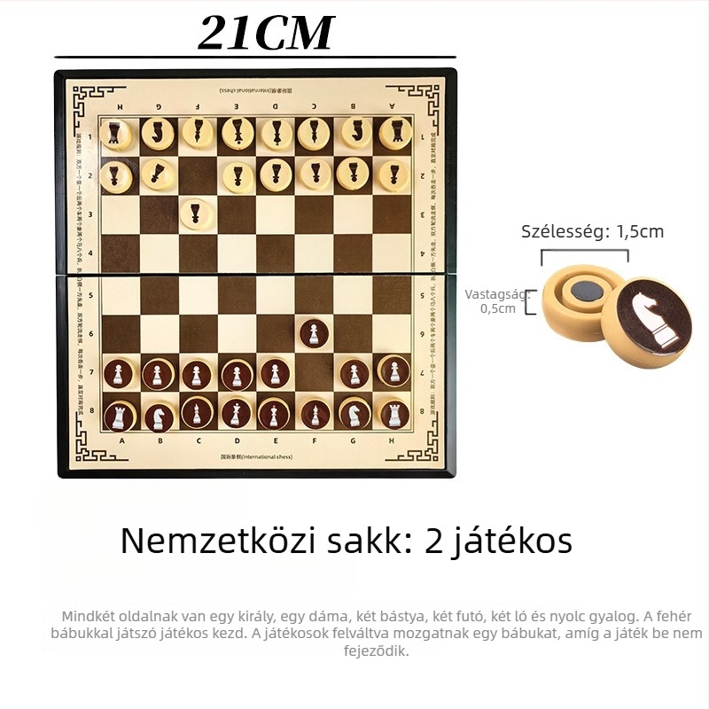 Le zai mágneses kalandos társasjáték gyerekeknek – oktató puzzle játék, műanyag, 4–14 évesek