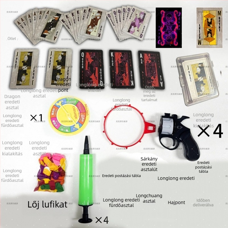 Társasjáték poker-kártyákkal, offline fizikai kiadás, 14+ éveseknek