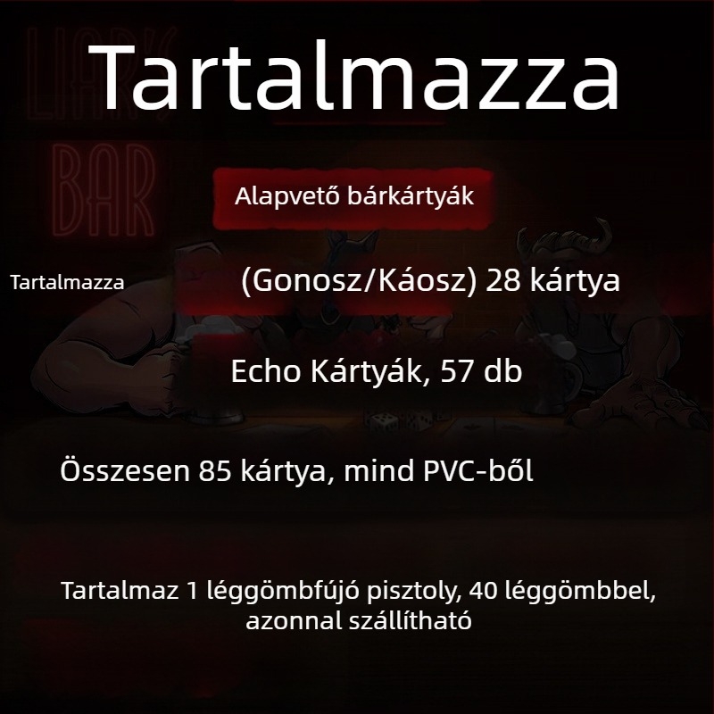 Társasjáték poker-kártyákkal, offline fizikai kiadás, 14+ éveseknek