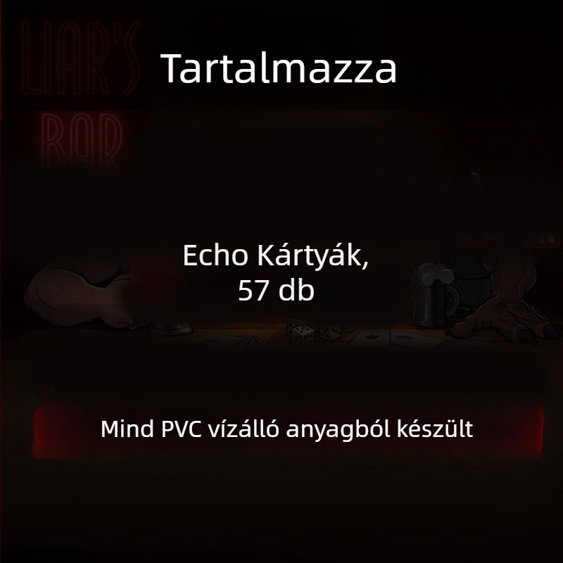 Társasjáték poker-kártyákkal, offline fizikai kiadás, 14+ éveseknek