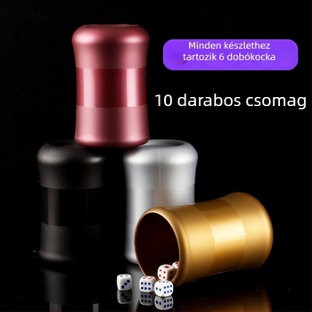 Melaminból Készült Kockás Pohár Készlet, 10 Darab, 1 mm Kocka