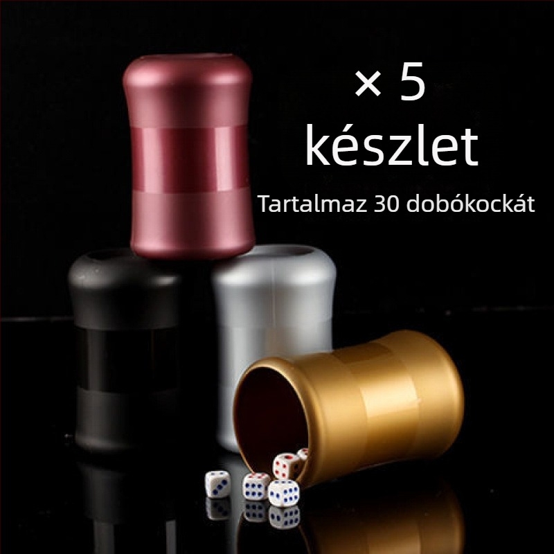Melaminból Készült Kockás Pohár Készlet, 10 Darab, 1 mm Kocka