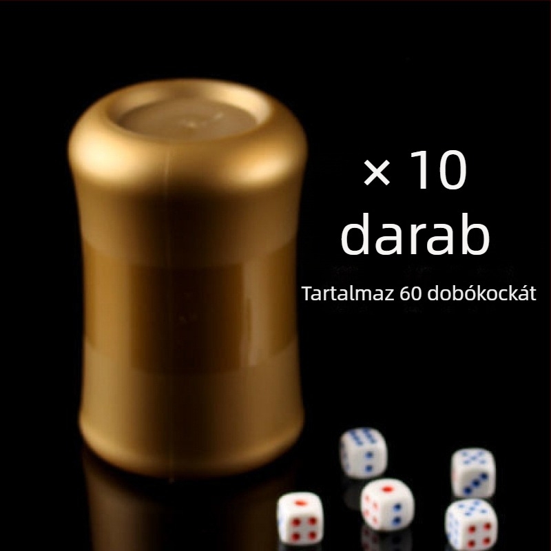 Melaminból Készült Kockás Pohár Készlet, 10 Darab, 1 mm Kocka