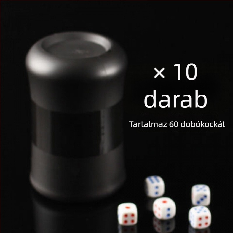 Melaminból Készült Kockás Pohár Készlet, 10 Darab, 1 mm Kocka