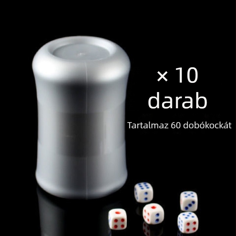 Melaminból Készült Kockás Pohár Készlet, 10 Darab, 1 mm Kocka