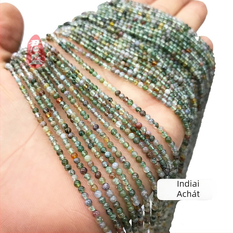 Természetes kő gömbölyű gyöngyök - nyers ércből vágva - Junsheng Jewelry - Eredet Brazília