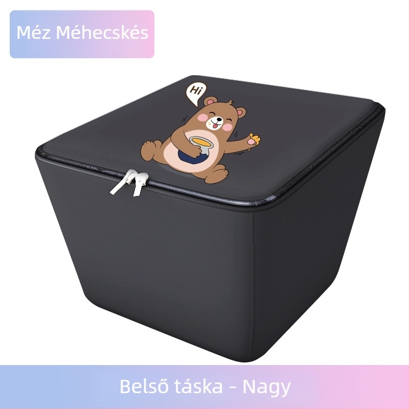 Han Pi Bear elektromos kerékpár kosárhoz tartozó belső táska előre vízálló burkolattal