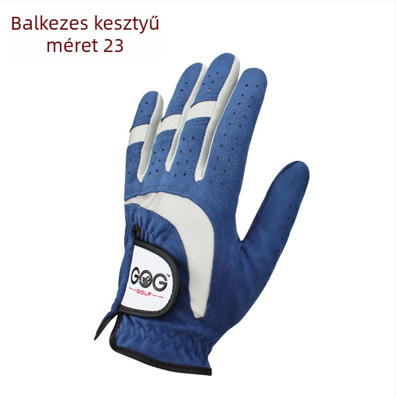 GOG Golf kesztyűk – Mikroszálas anyag, Mindkét kézre használható, Légáteresztő, Kényelmes