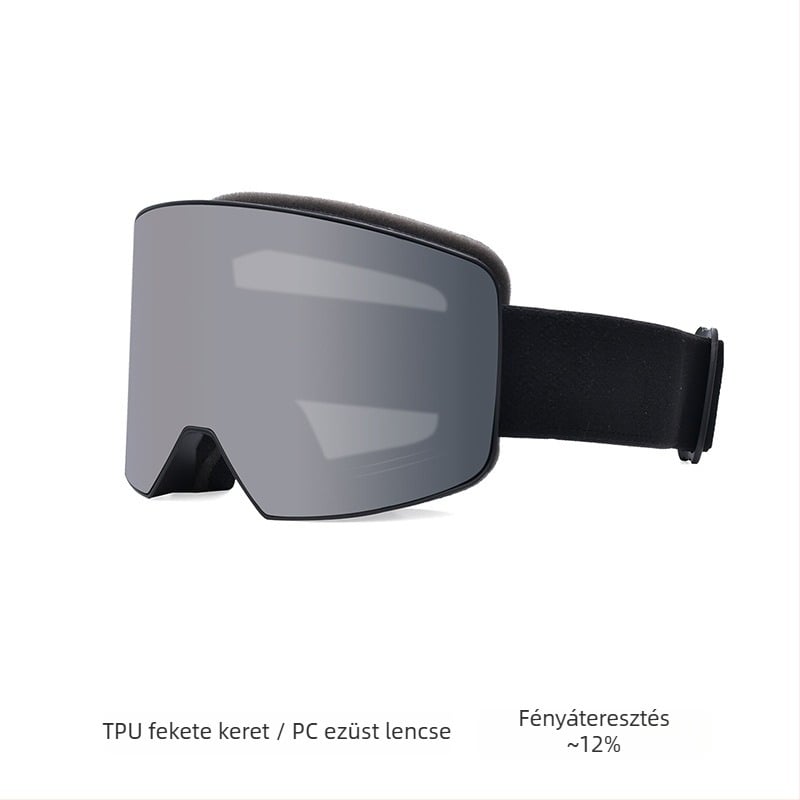 Sí szemüveg kettős rétegű páramentesítéssel, TPU keret, felnőtteknek, szemvédelem