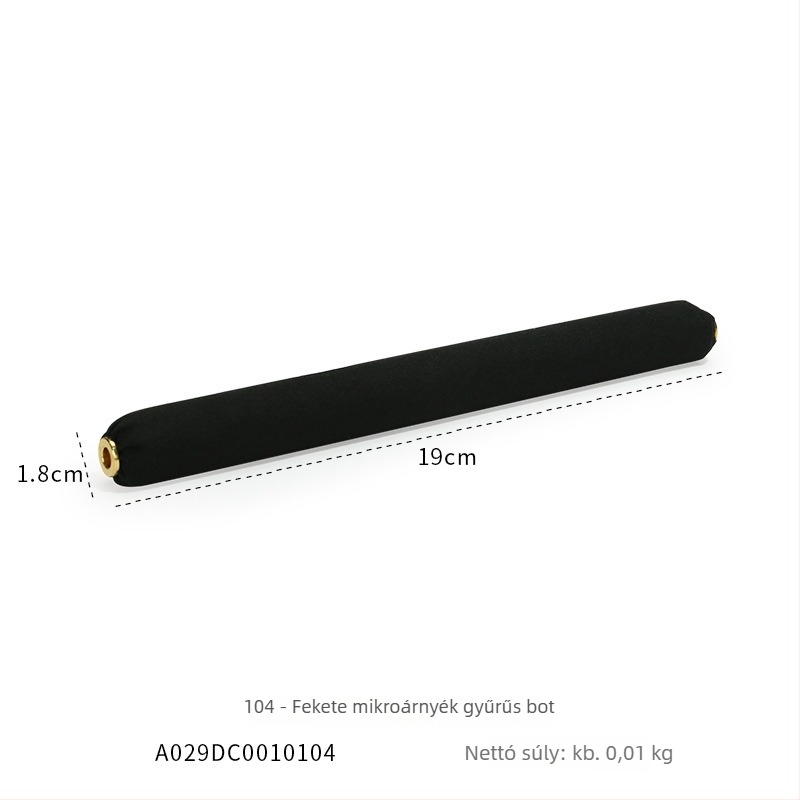 Ékszer kiállító állvány mikroszálas anyagból, háromrétegű dizájn, új modell, összerakási technika