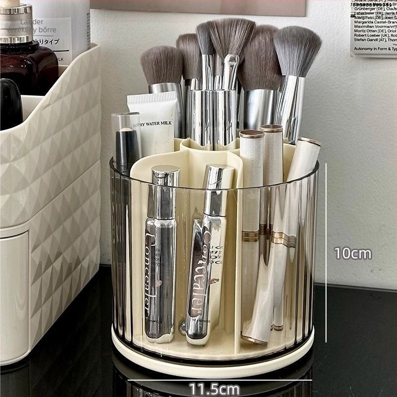 Forgó mindent-egyben tolltartó és asztali rendező, modern minimalista, nagy kapacitás (Anyagok: ABS+PS+PP+HIPS; Személyre szabható; Kiadás: 2023; Stílus: Modern egyszerűség)