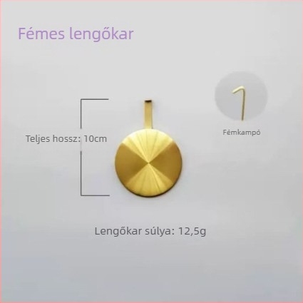 Fali óra kvarc mozgatással és ingával – tokozás és számlap műgyantából, elemes, nappalira