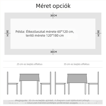 Moderne minimalista pamut–len asztalterítő bojtokkal, vízálló és olajálló, téglalap alakú dohányzóasztalra, egyszínű.