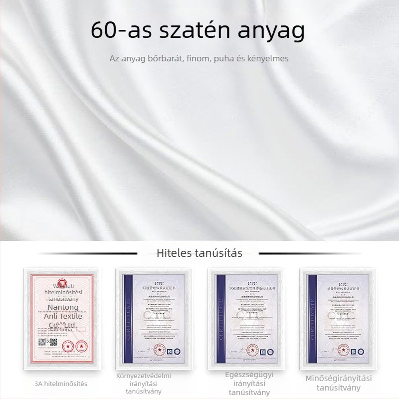 Kétoldalas, minimalist stílusú hotel jellegű ágytakaró futó