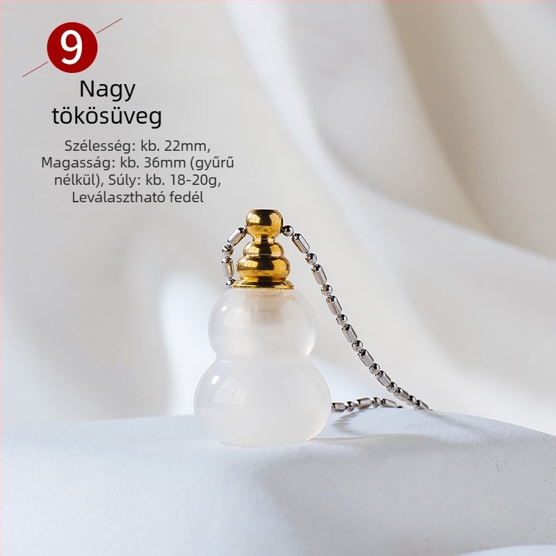 Természetes achát kristály illóolajos üveg, polírozott kristálykő memorialis üveg a háziállat hamvainak, Runyang márka, anyag: kristály, csomagolás: PP zacskó