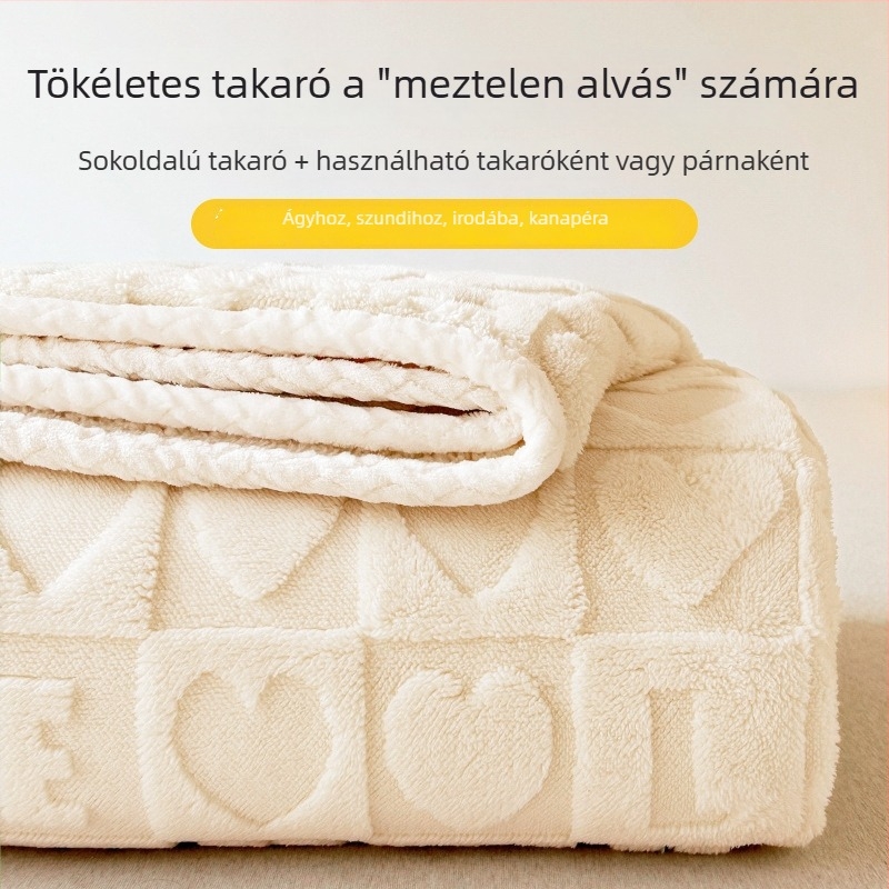 Báránygyapjú plüss takaró téli használatra, vastag kivitelű; alkalmas klimatizált helyiségekbe, irodai pihenéshez, kanape fedőként és ágyneműként.