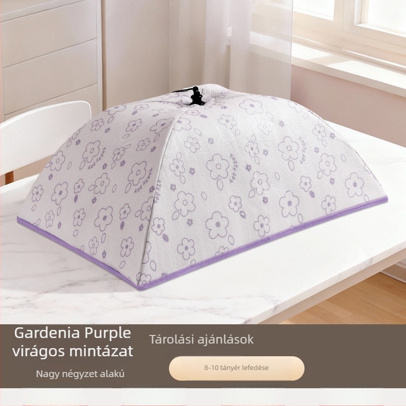 Összecsukható szigetelt zöldségfedél - Többfunkciós porvédő kültéren, rovarvédő pajzs, anyagok: PP + alumíniumfólia + poliészter