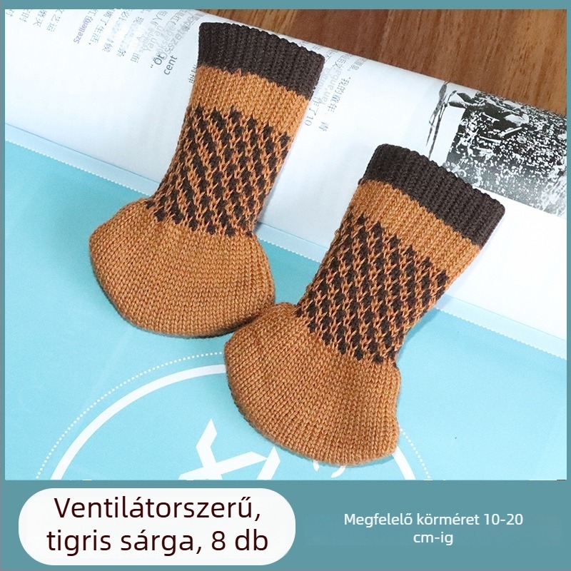 Vastagított szék- és asztallábvédők, kopásálló, csendes, csúszásmentes