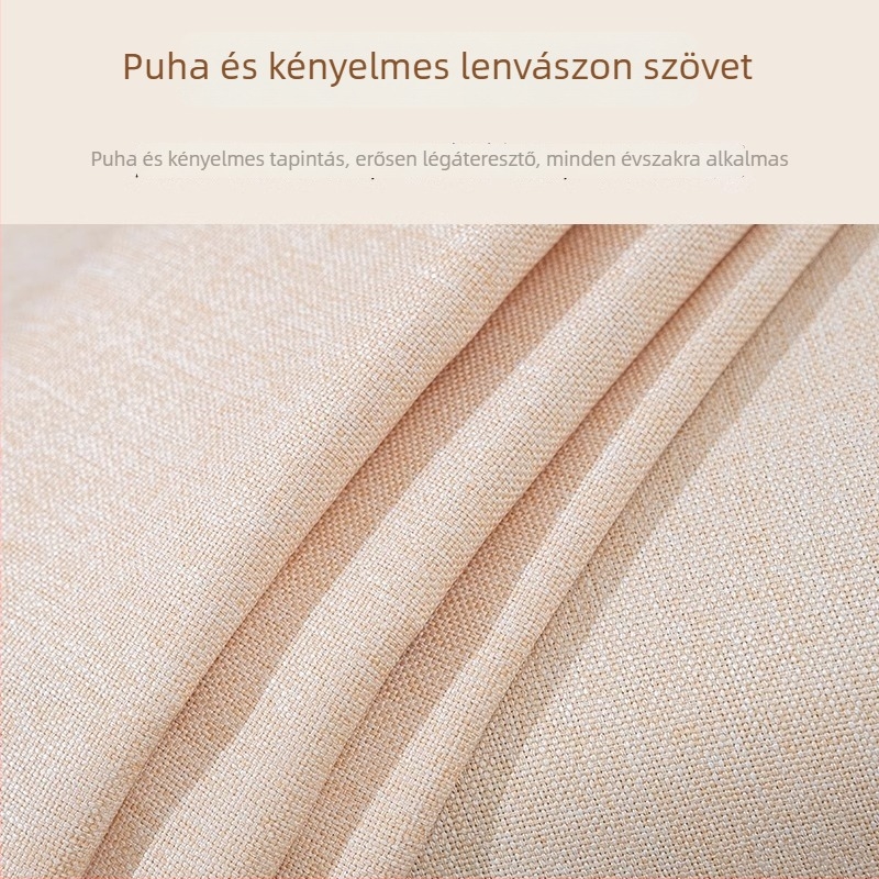 Teljes fedésű kanapéhuzat cipzárral, imitáció pamut-szövet stílusban, ülőpárna és karvédő huzat, testreszabás elérhető