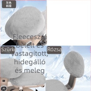 Elektromos kerékpár téli üléstakaró, pamut anyag, töltőanyag nélkül, logómentes