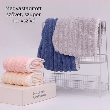 Női korall plüss hajszárító sapka, vastag, rendkívül nedvszívó, gyors szárítás; fürdő sapka és haj törölköző