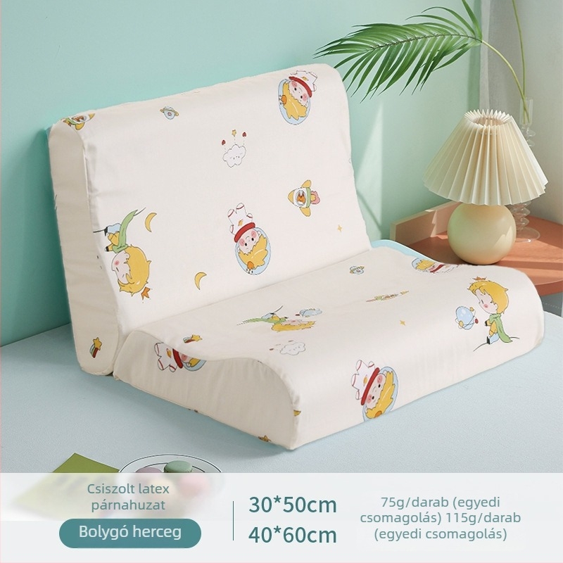 Gyerekeknek való párnahuzat 100% pamutból, puha felülettel, mesefigurás mintával