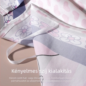 Párnatörölköző mulberry selyemből gyerekeknek — egy rétegű, 100% selyem, logó nélkül