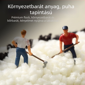 Fürdőszobai lábtörlő flockolással, poliészter rostból, különleges formájú, szív alakú mintázat, gépi mosás