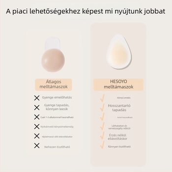 Csepp alakú szilikon melltapasz, vékony, lélegző, láthatatlan menyasszonyi ruha alatt, anti hanyatlás