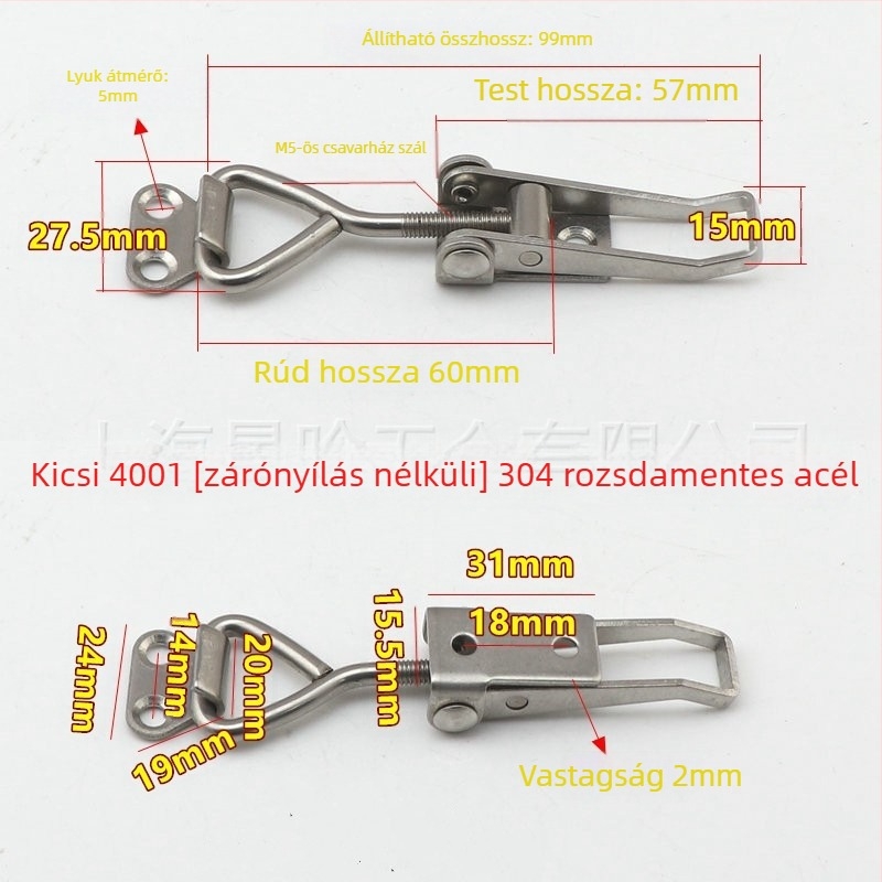 Gyors rögzítő modell 4001, szénacél, Gu hongjian, kereskedelmi célokra