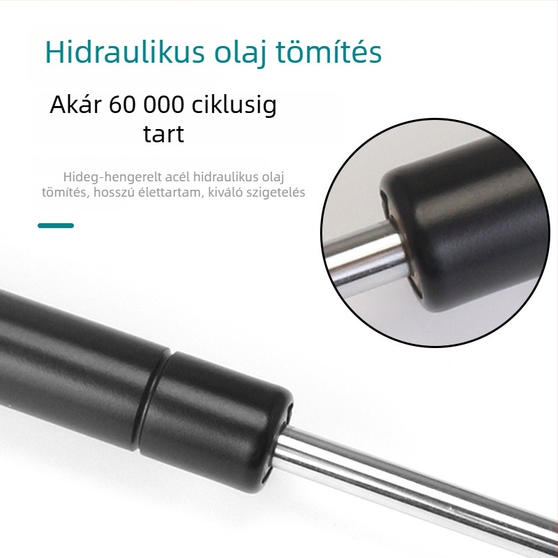 Rövid tartó rúd alumínium keretes üveges ajtókhoz — Anyag: hidegen hengerelt acél + ABS, Gyártás: öntés préseléssel, Modern minimalista stílus