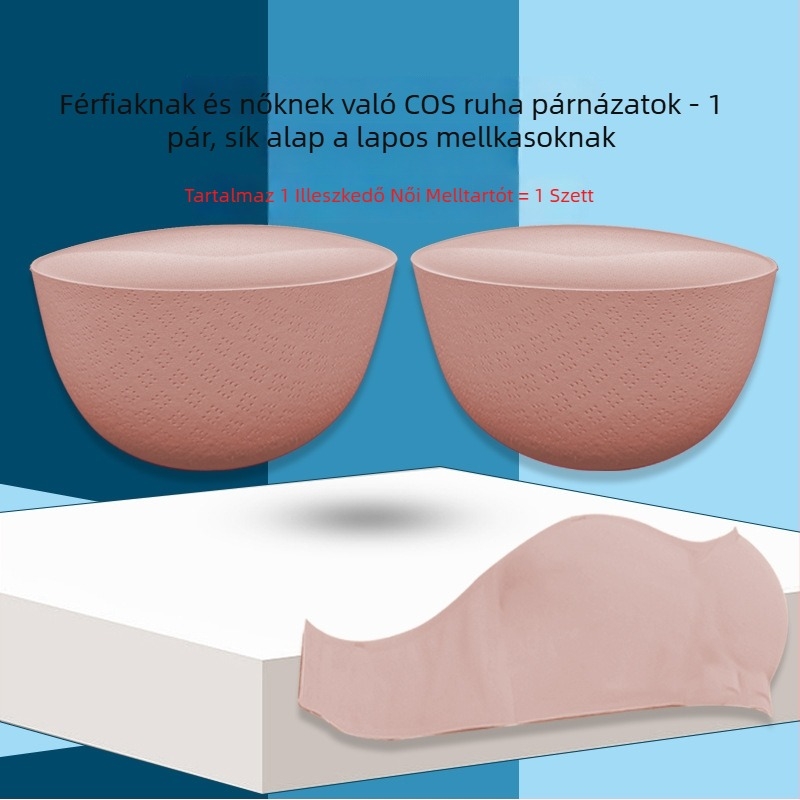 8 cm rendkívül vastag melltartó párna, levehető belső párna sportmelltartóhoz, vastagított