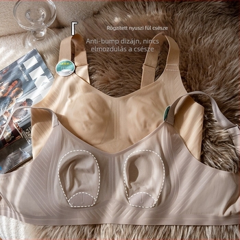 Vonal nélküli, lélegző, vékony melltartó nagy mellekhez, nyári könnyű, kényelmes, drót nélküli, formázott kosarakkal