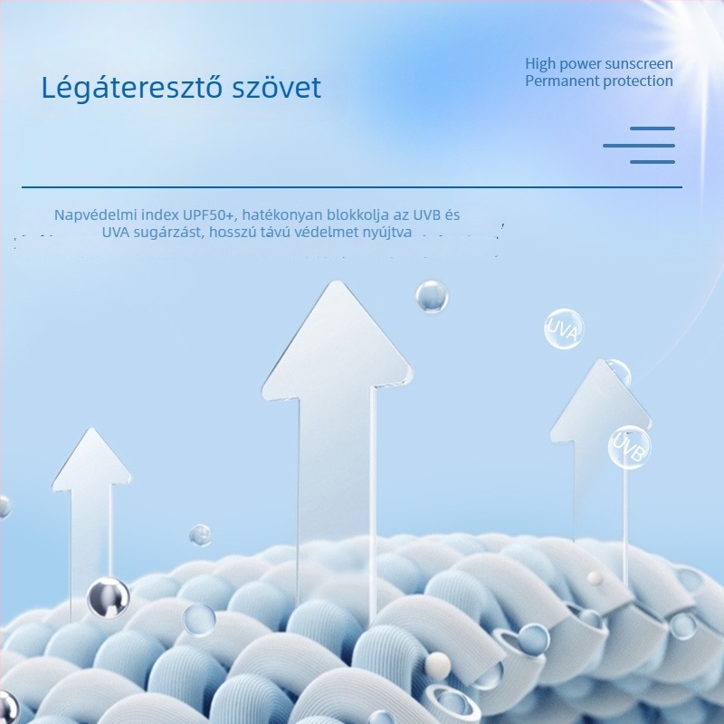 Női napvédő ujjvégek kültéri kerékpározáshoz – Ice Silk hűtőhatás, UV védelem, Nylon anyag 81-95%