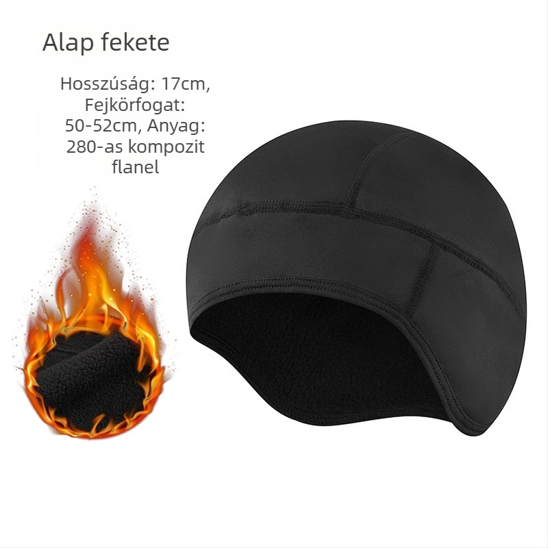 Mágneses símaszk arcfedő UV védelemmel, vízálló anyag, fleece béléssel, uniszex