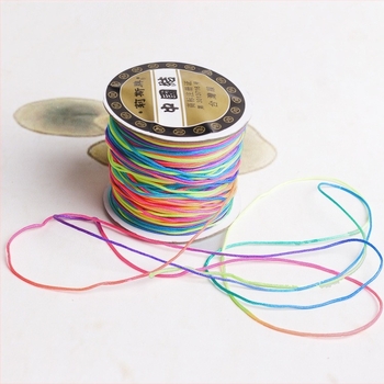 1 mm nylon drót DIY ékszerkészítéshez – karkötők és nyakláncok