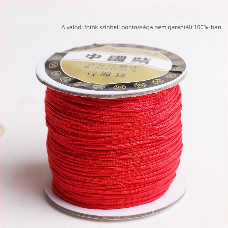 1 mm nylon drót DIY ékszerkészítéshez – karkötők és nyakláncok