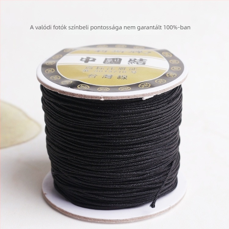1 mm nylon drót DIY ékszerkészítéshez – karkötők és nyakláncok