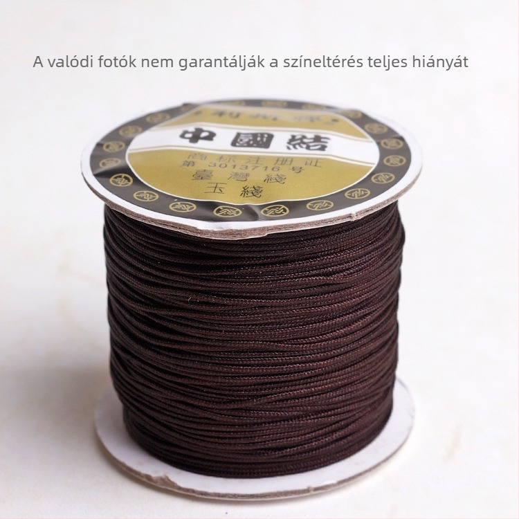 1 mm nylon drót DIY ékszerkészítéshez – karkötők és nyakláncok