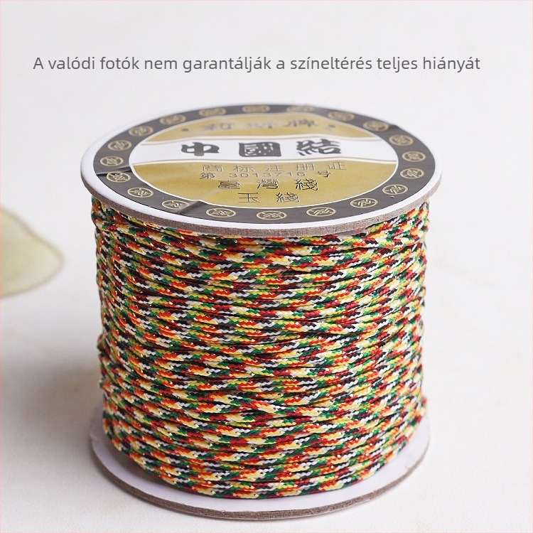 1 mm nylon drót DIY ékszerkészítéshez – karkötők és nyakláncok