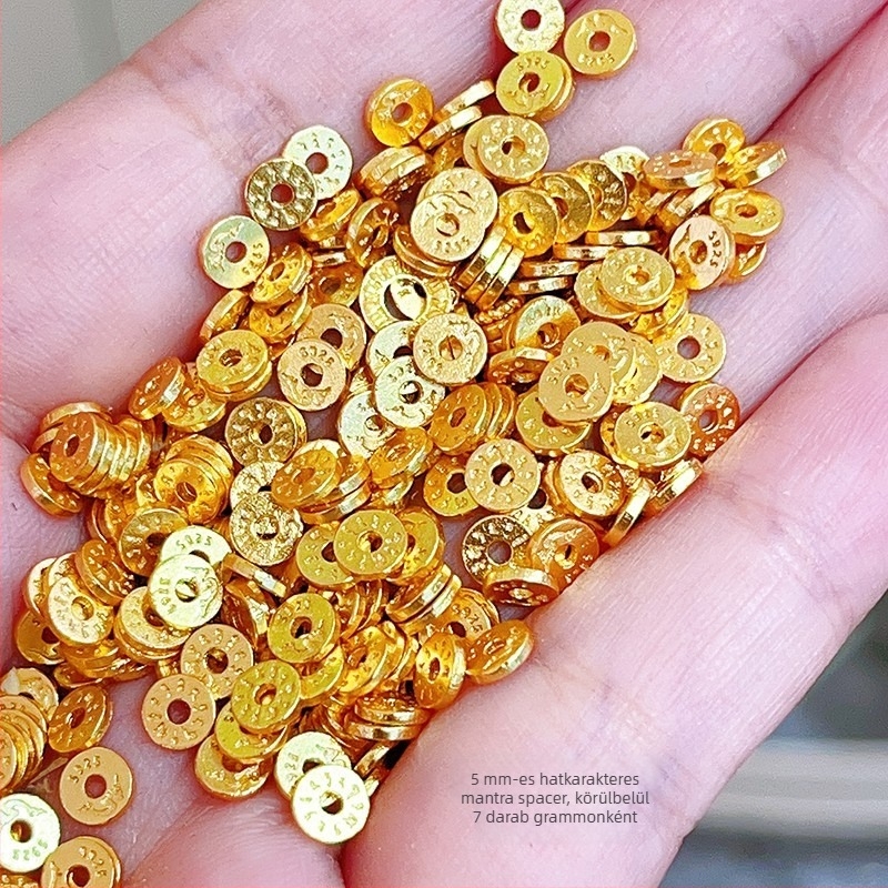 DIY kiegészítő részek, 925-ös ezüst, elektrolitikus bevonat, Cikk szám 0000
