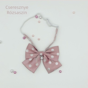 Pont mintás csokornyakkendő, jacquard műbőr, poliészter bélés