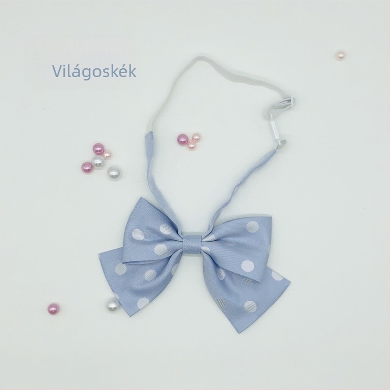 Pont mintás csokornyakkendő, jacquard műbőr, poliészter bélés